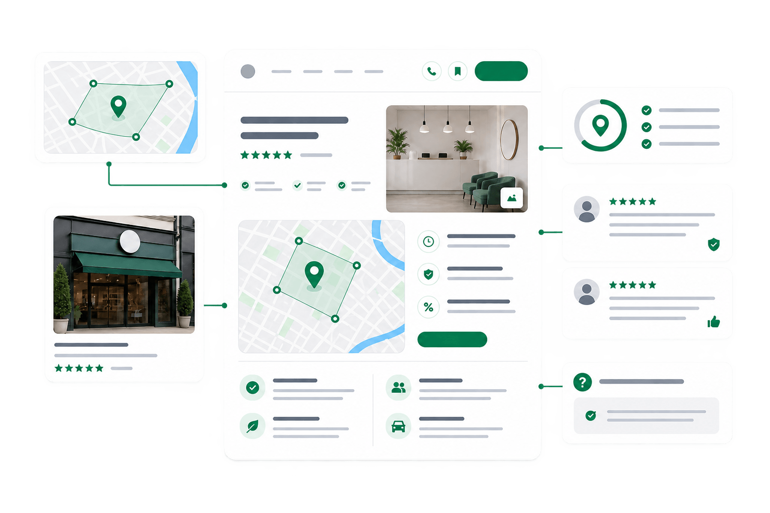 A useful local service page connected to real coverage, local proof, customer questions, and business evidence.